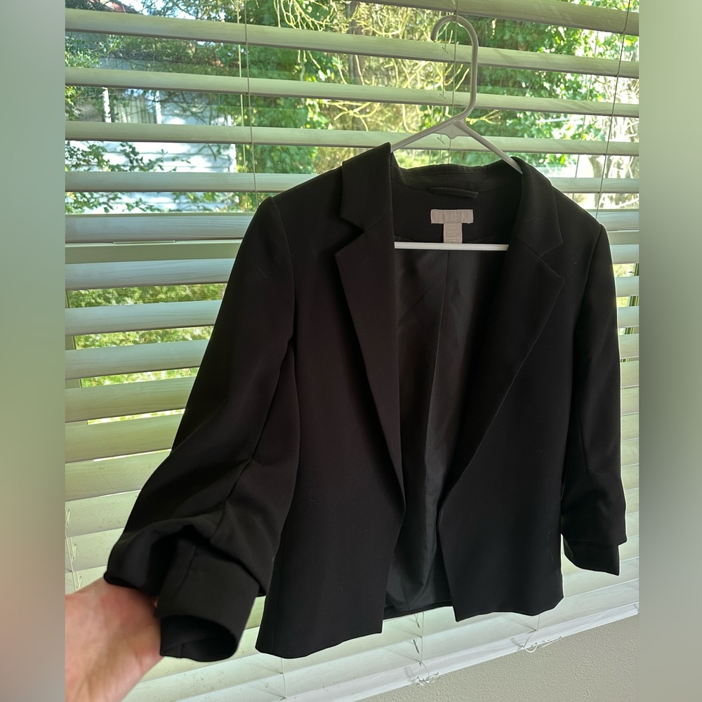 Black H&M blazer